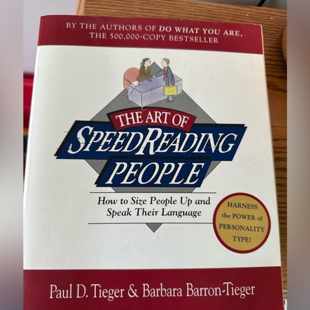 The art of speed reading people!